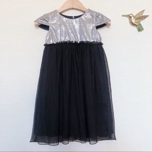 Nannette Girl’s Black Dress